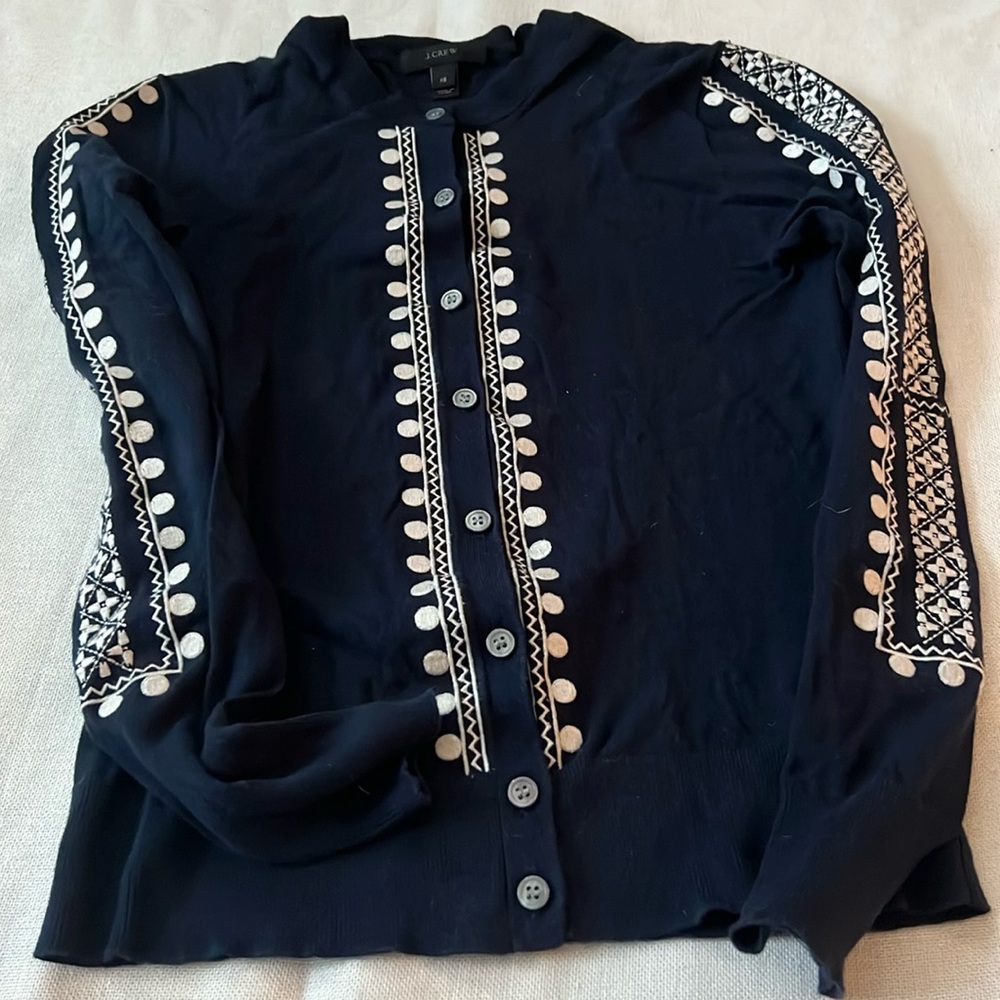 J Crew Jackie cardigan.